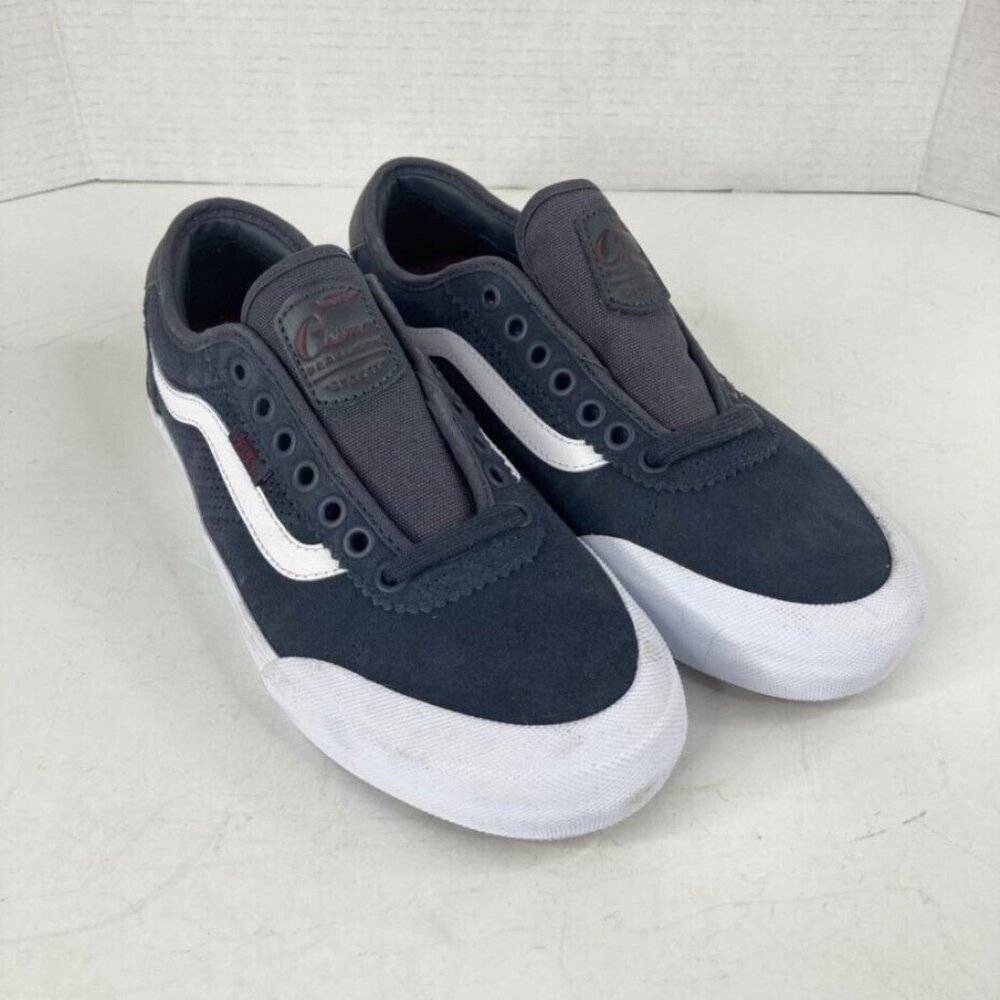New Vans Mens Chima Ferguson Sydney Size 7 Blue Suede Ultra Cush Lite Pro‎